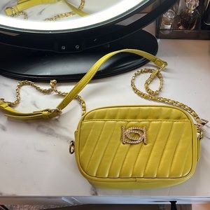 Bebe yellow purse